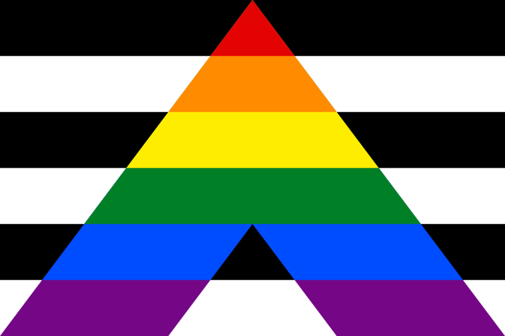 Straight Ally Flag